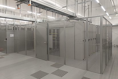 Infrastructure Cage in the data center